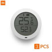 Original Xiaomi Mijia temperatura Bluetooth Sensor de humedad inteligente Termómetro digital Medidor de humedad Mi aplicación de inicio con batería