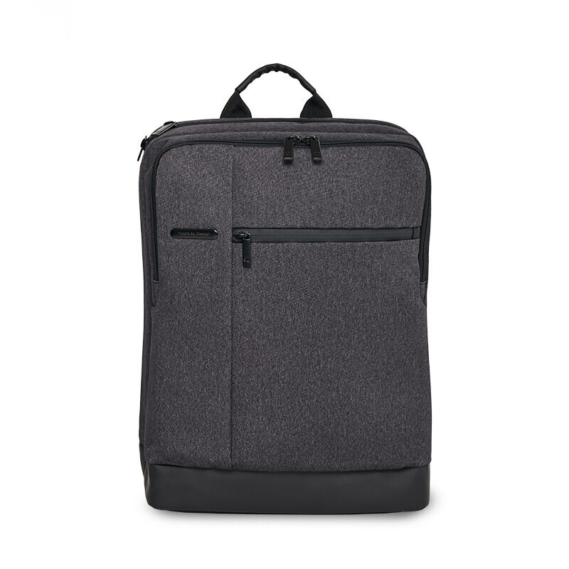  90 points classic business backpack laptop bag 15.6 inches water-proof fashion college student bag 203302 light gray - 