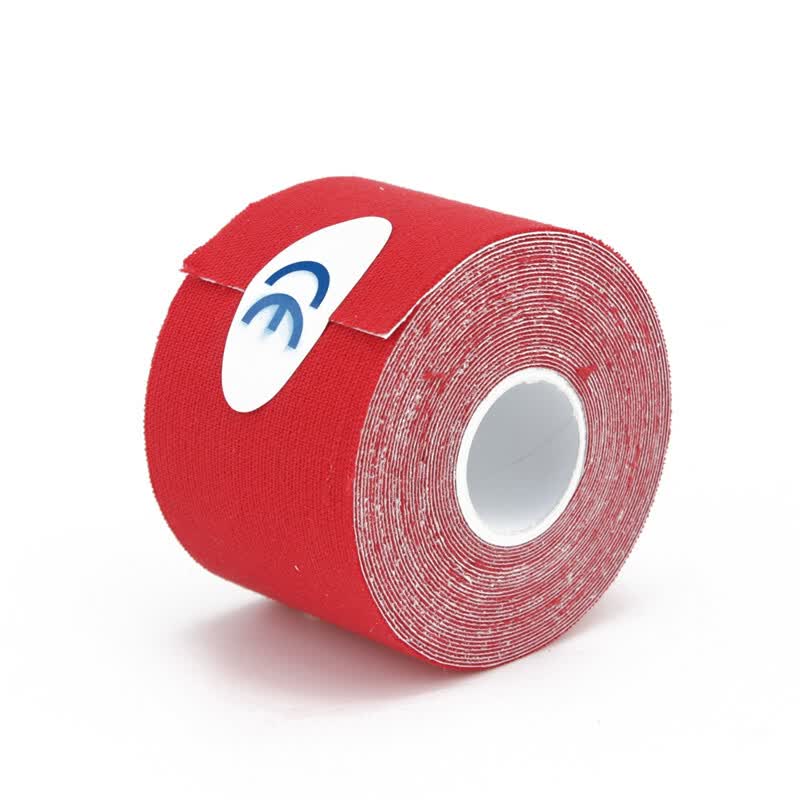 5m x 5cm Kinesiology Muscles Sports Care Elastic Physio Therapeutic Tape Red