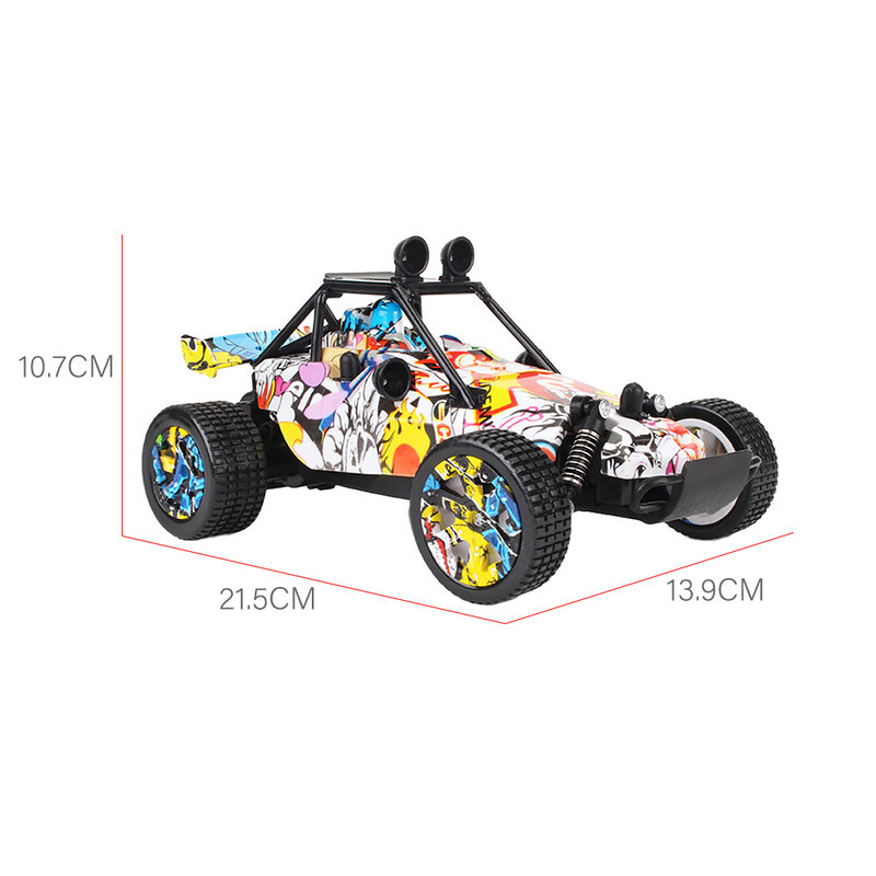  KYAMRC 1880 2.4G 1:20 Граффити RC Багги-гоночный автомобиль Внедорожник Автомобильный автомобиль Подарок для детей Крытый аутдор.       