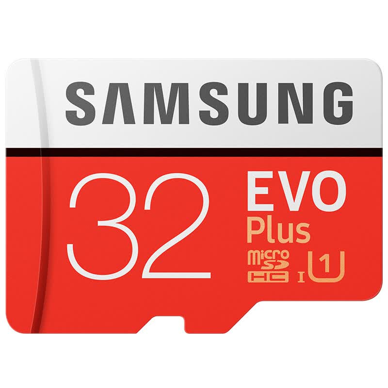 Карта памяти Samsung EVO Plus Улучшенная версия, 32 Гб 