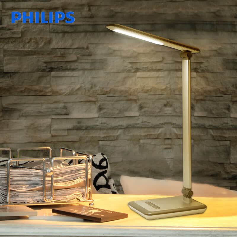 Philips Led Desk Lamp Work Learning Bedroom Bedside Philips Led Desk Lamp Work Learning Bedroom Bedside Five Gear Touch Light