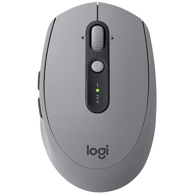  Logitech M590 multi-device бесшумная беспроводная мышь,  два цвета черный и серый.