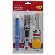 -Saetuo (SANTO) 0319 17 kit de soldadura de hierro el&eacute;ctrico bolsa de lona port&aacute;til herramientas de mantenimiento de soldadura el&eacute;ctrica electr&oacute;nica on JD