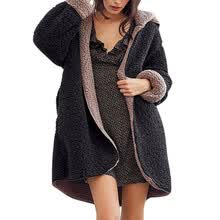 coats-jackets-Chaqueta de abrigo de piel de oveja artificial gruesa abrigo de invierno de gran tama&ntilde;o color c&aacute;lido contraste doble capa de felpa on JD