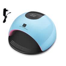 -L&aacute;mpara UV LED de 50W Secador de u&ntilde;as para manicura U&ntilde;as L&aacute;mpara de curado Smart Polish Sensor Light Nail Art Tools (Azul 220V) on JD