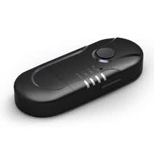 -Receptor de audio Bluetooth Transmisor de FM Adaptador de audio inal&aacute;mbrico port&aacute;til con micr&oacute;fono de 3,5 mm de salida AUX para el altavoz del coche Audio para el hogar Sonido on JD