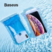 -Baseus Funda impermeable para tel&eacute;fono para iPhone Xs Max XR Bolsa a prueba de agua para Samsung S9 S10 HuaWei P30 P20 Cubierta de la bolsa del tel&eacute;fono m&oacute;vil on JD