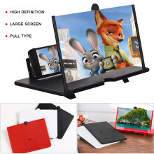 3D HD Mobile Phone Magnifier Projector Screen for Movies, Videos, and Gaming–Foldable Phone Stand wi