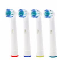 electronic-tooth-brush-Cabezales de cepillo de repuesto de 4 piezas para limpieza dental integral Oral-b y reemplazables, suaves y c&oacute;modos on JD