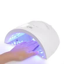 -48W LED UV L&aacute;mpara de clavo sin cable M&aacute;quina de secado de gel de u&ntilde;as recargable LED L&aacute;mpara de clavo U&ntilde;as u&ntilde;as de los pies Equipo de curado Arte de u&ntilde;as tambi&eacute;n on JD
