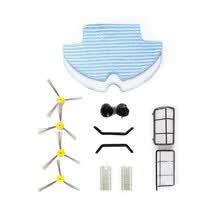 robot-vacuum-cleaner-Repuesto para robot aspirador LIECTROUX Q7000 y Q8000 cepillo lateral, HEPA, filtro primario, rueda delantera, goma on JD