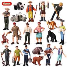 educational-toys-Oenux Granjeros Realistas Modelo Simulaci&oacute;n Criador Alimentar Pastor Figuras Perro Animal Estatuilla Miniatura Juguetes Lindos Para Ni&ntilde;os on JD