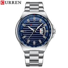 men-watches-Reloj para hombre Curren Calendario de negocios de moda Reloj de cuarzo con manos luminosas Caja de aleaci&oacute;n exquisita cl&aacute;sica Banda de acero inoxidable Waterproo on JD