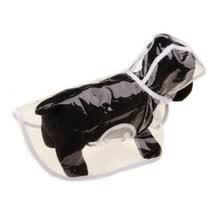 pet-supplies-Dog Raincoat Transparent Pet Waterproof Rainproof Clothes Puppy Hooded Jacket on JD