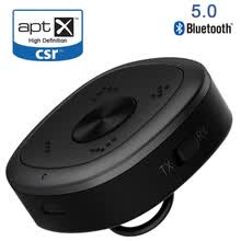 -Receptor transmisor port&aacute;til para adaptador de audio Bluetooth 5.0 con audio HD Apt-X y bajo retardo para TV Altavoz para auriculares port&aacute;tiles on JD