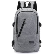 backpacks-Mochila para computadora port&aacute;til antirrobo con puerto de carga USB Interfaz para auriculares Mochila para viajes de negocios Bolso de escuela universitario on JD