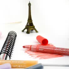 office-products-STA (STA) 1000 Marker Pintura Acr&iacute;lica Pluma DIY Pintura Pluma Graffiti pluma Color pluma Impermeable Marcador Permanente pintada pluma Decoraci&oacute;n on JD