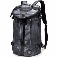 backpacks-UIYI Nueva Llegada 2018 Hombres Mochila Moda Mochilas de Cuero PU Bolsas Port&aacute;tiles Ordenador Multifuncional Antirrobo Mochila Hombres Paquete on JD