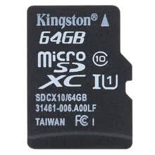 -Nueva tarjeta de memoria flash MicroSD TF pr&aacute;ctica de Kingston clase 10 Velocidad m&aacute;xima de 48 MB / s con adaptador de tarjeta (8 GB 16 GB 32 GB 64 GB) on JD