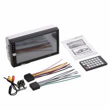 -KKmoon 7 &deg; &deg; Universal 2 Din HD BT Car MP5 Radio Player Entretenimiento Multimedia USB / TF FM Entrada Auxiliar on JD