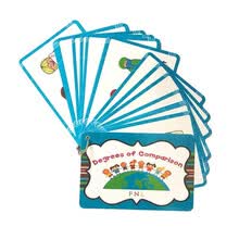 educational-toys-20 tarjetas inform&aacute;ticas de grados de comparaci&oacute;n: tarjeta de aprendizaje de palabras en ingl&eacute;s y tarjeta de bolsillo para ni&ntilde;os en edad preescolar on JD