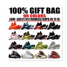 -Zapatos de f&uacute;tbol de crampones para hombres de tobillo Zapatos deportivos de f&uacute;tbol de los remaches de futzalki de Superfly originales Zapatos de f&uacute;tbol de Dr. Eagle SpikeShipping on JD