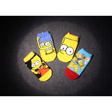 men-socks-LIONZONE Mujeres de Algod&oacute;n de Dibujos Animados de Moda Linda Calcetines Divertidos Simpson Barco Calcetines Novedad Invisible Calcetines Felices Venta Caliente on JD