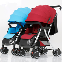 products-for-mom-Las carretillas de beb&eacute;s gemelas pueden despliegar y despliegar para que se sit&uacute;en en la versi&oacute;n insignia del tubo de tubos de pla on JD