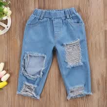 girl-clothing-Fashion Toddler Girls Kids Off Shoulder Tops Denim Pants Jeans Outfits Clothes on JD