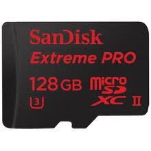 -Velocidad de lectura de SanDisk 128GB Velocidad de escritura de 275MB / s 100MB / s Tarjeta de memoria MicroSDXC UHS-II de velocidad extrema y lector de tarjetas USB3.0 Tarjeta U3 Class10 TF on JD