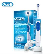 electronic-tooth-brush-Braun Oral B D12013 Cepillo de Dientes El&eacute;ctrico Vitality Precision Dientes Clean Cepillo de dientes Recargable para Adultos importado de Alemania on JD