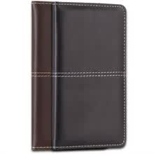 office-products-Eficaz (deli) 3325 p&aacute;gina 114 libreta de la oficina de negocios 48k cara de cuero cuaderno color de la computadora al azar on JD