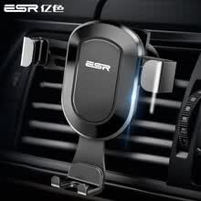 -(ESR) soporte del coche Gravity Bracket Outlet Soporte del tel&eacute;fono m&oacute;vil del coche para iPhone7 / 7 Plus / 6s / 6 / SE Magic Black on JD