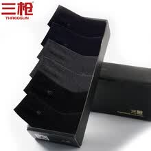 men-socks-Calcetines de tres pistolas Calcetines de hombres peinados Calcetines de algod&oacute;n para hombres Calcetines de hombres c&oacute;modos Caja de regalo [6 pares] negro * 2+ gris c&aacute;&ntilde;amo * 2+ azul marino * 2 c&oacute;digo on JD
