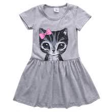 girl-clothing-Cute Cat Lovely Toddler Baby Girls Princess Dress Party Ni&ntilde;os Tulle Tutu Vestido on JD
