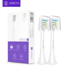 electronic-tooth-brush-Xiaomi Mi SOOCAS SOOCARE X3 Cabezal de cepillo de repuesto 2 piezas blanco on JD
