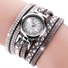 -Reloj de mujer de lujo vestido de cuero colgantes pulsera reloj de pulsera de cuarzo de las mujeres reloj Casual Vintage on JD