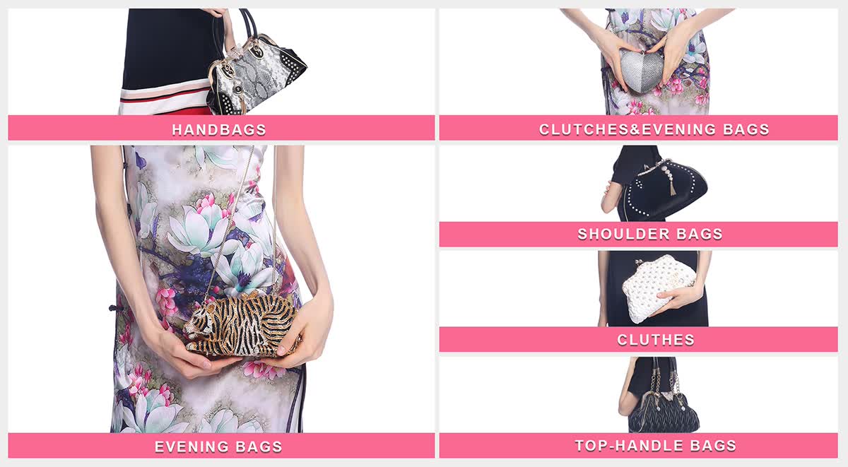 Girly Handbags Leopard Hard Case Clutch Bag