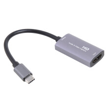 Type C 4K HDMI-compatible Video Capture Card for Game Camera Recording Live Streaming